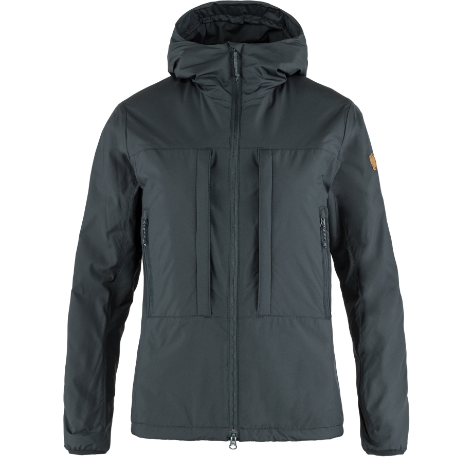 Dark Navy Keb Wool Padded Jacket W Fjällräven Canada
