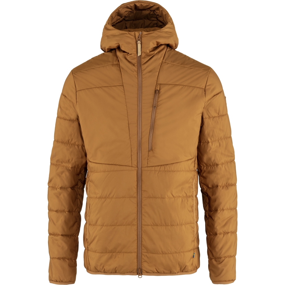 Fjällräven Canada Brand Keb Padded Hoodie M Chestnut