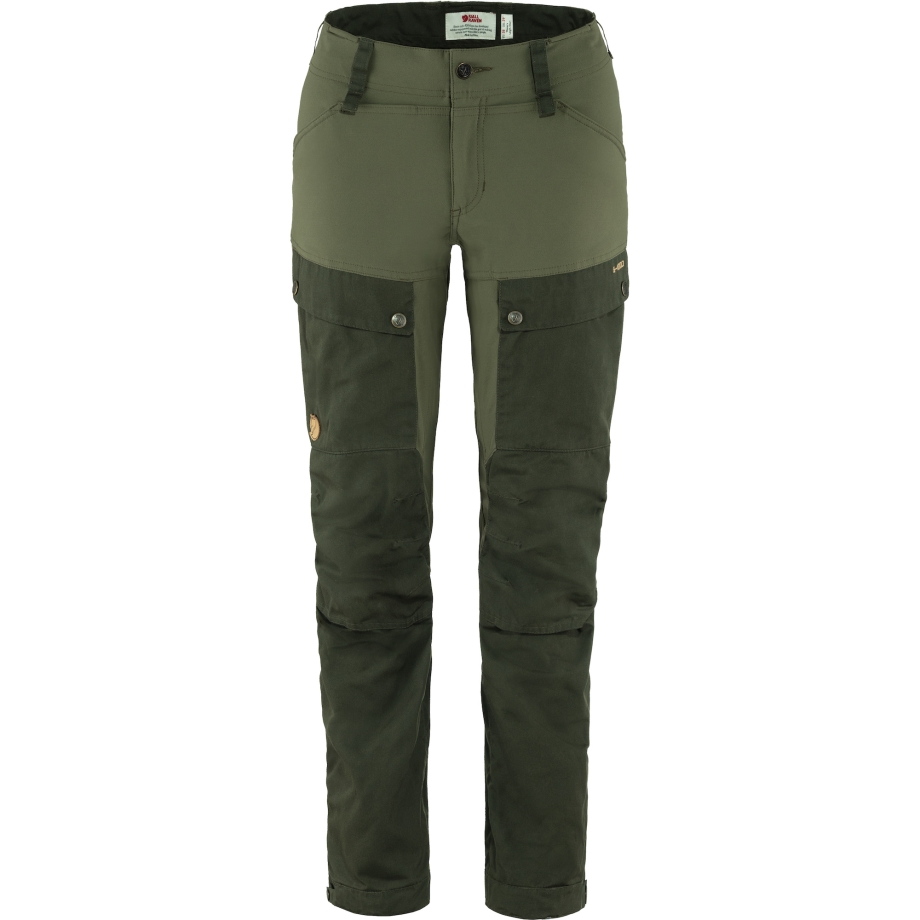 Fjällräven Canada Deep Forest-Laurel Green Keb Trousers W Reg