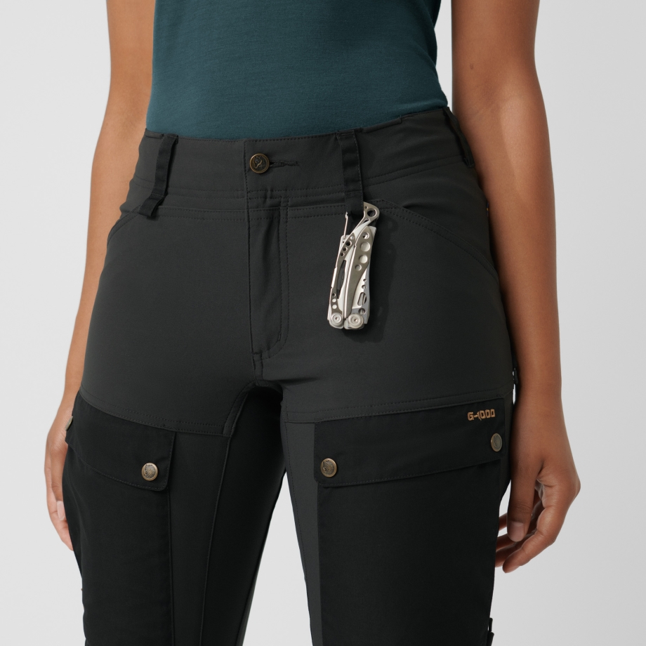Fjällräven Canada Deep Forest-Laurel Green Keb Trousers W Reg