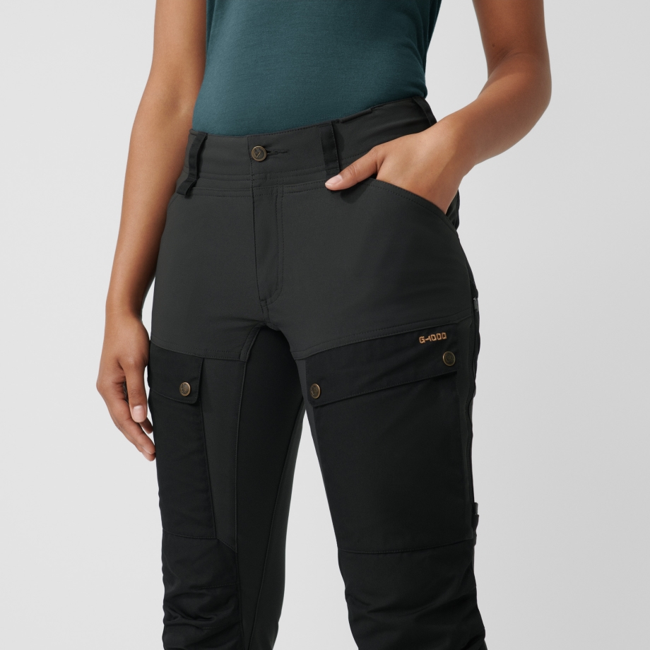 Fjällräven Canada Deep Forest-Laurel Green Keb Trousers W Reg