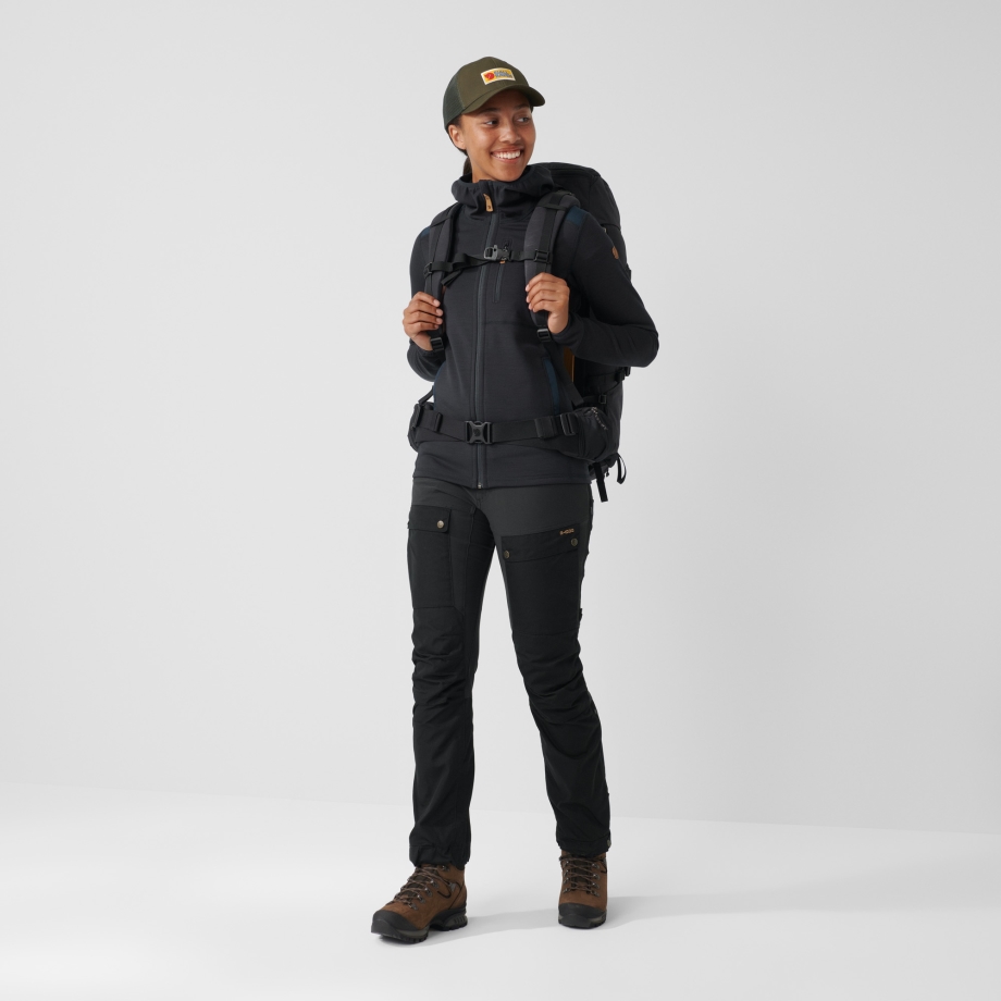 Fjällräven Canada Deep Forest-Laurel Green Keb Trousers W Reg