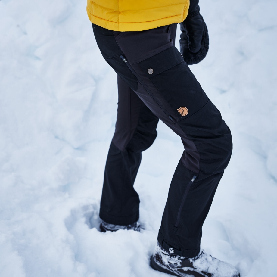 Fjällräven Canada Deep Forest-Laurel Green Keb Trousers W Reg