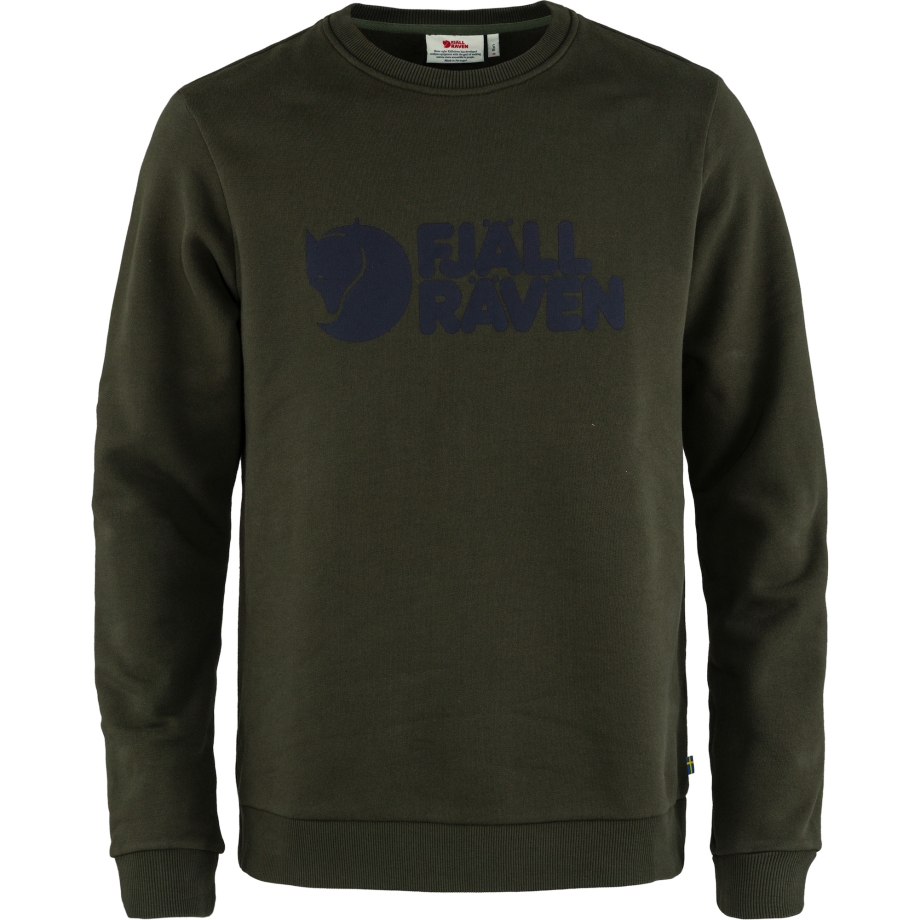 Logo Sweater M Deep Forest Fjällräven Canada