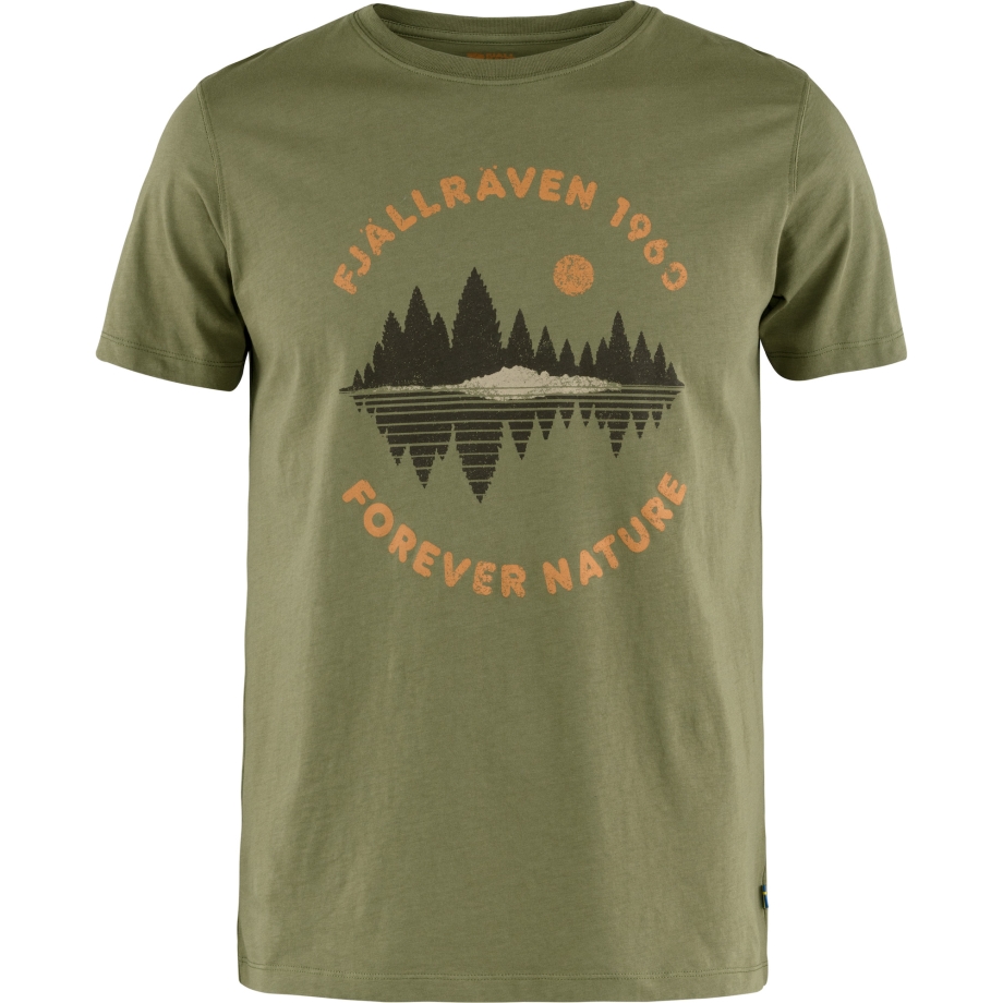 Green Forest Mirror T-Shirt M Fjällräven Canada