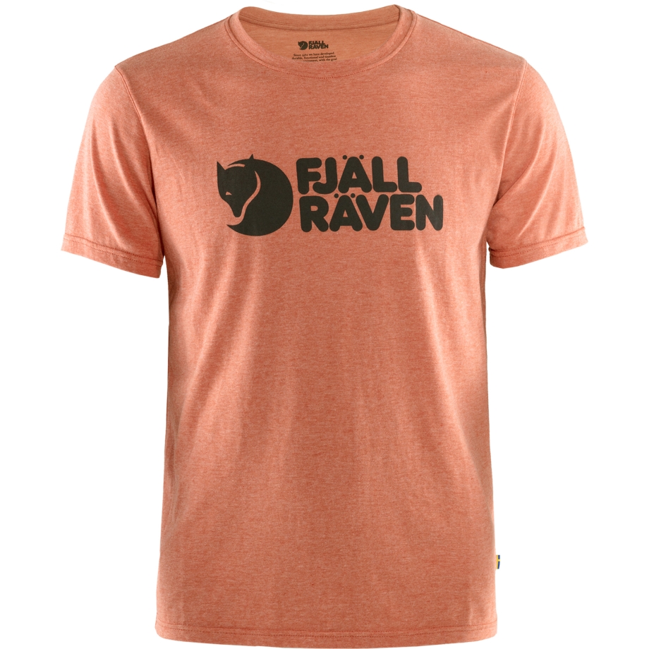 Rowan Red-Melange Logo T-Shirt M Fjällräven Canada