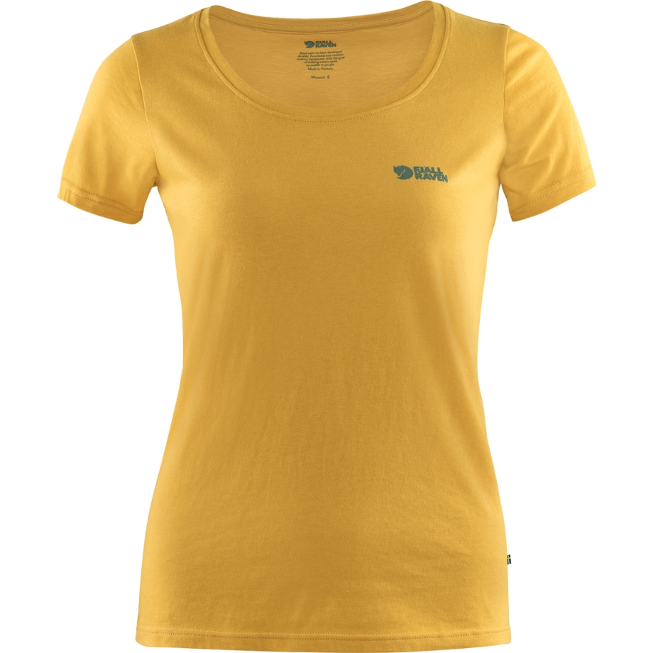 Ochre Fjällräven Canada Logo T-Shirt W