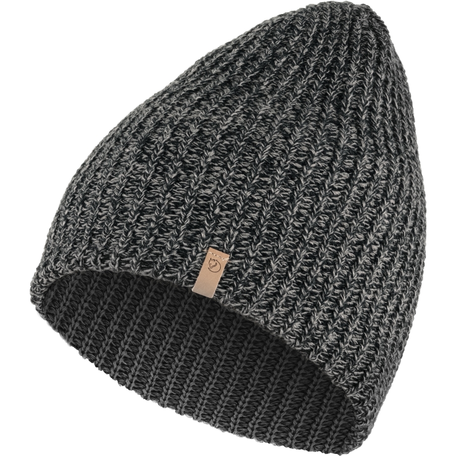 Fjällräven Canada Brand Black Övik Melange Beanie