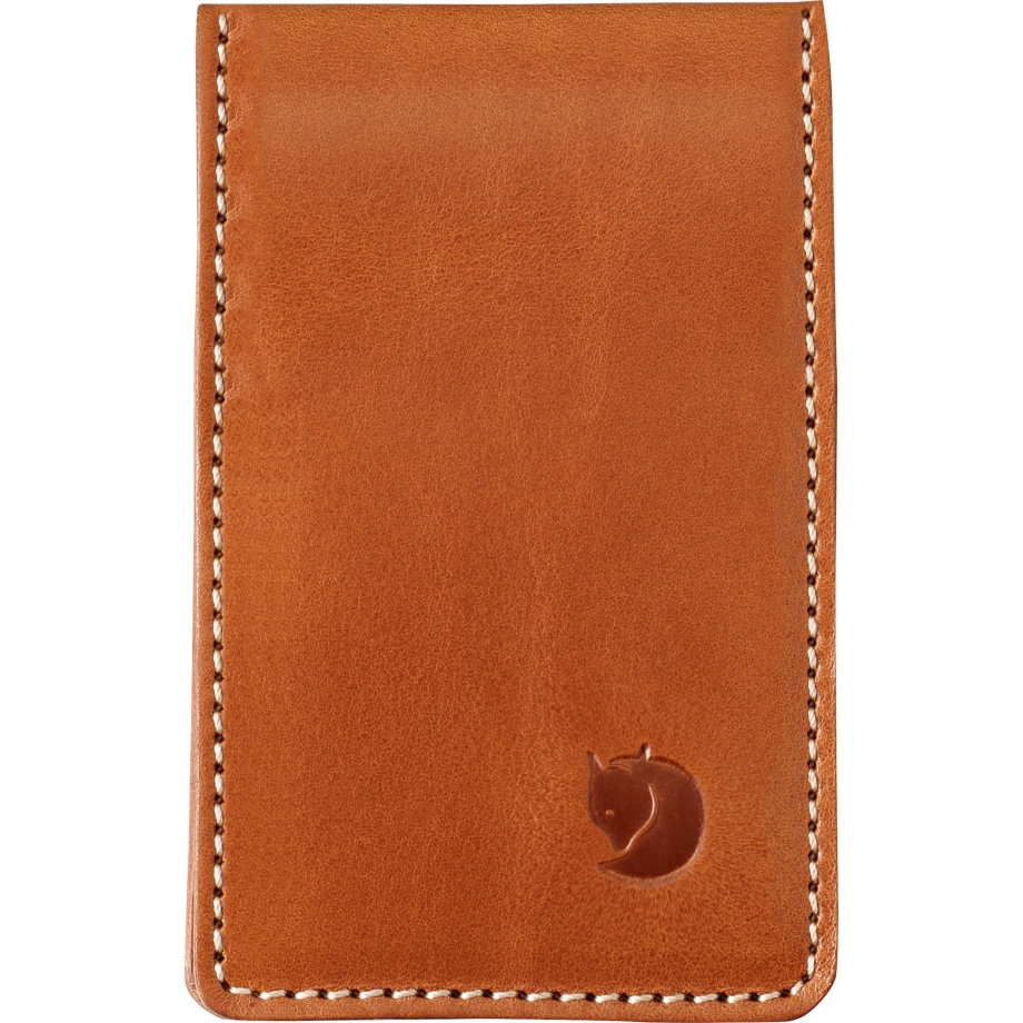 Leather Cognac Övik Card Holder Large Fjällräven Canada