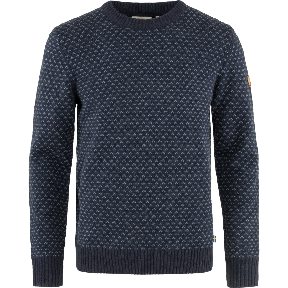 Övik Nordic Sweater M Dark Navy Fjällräven Canada Brand