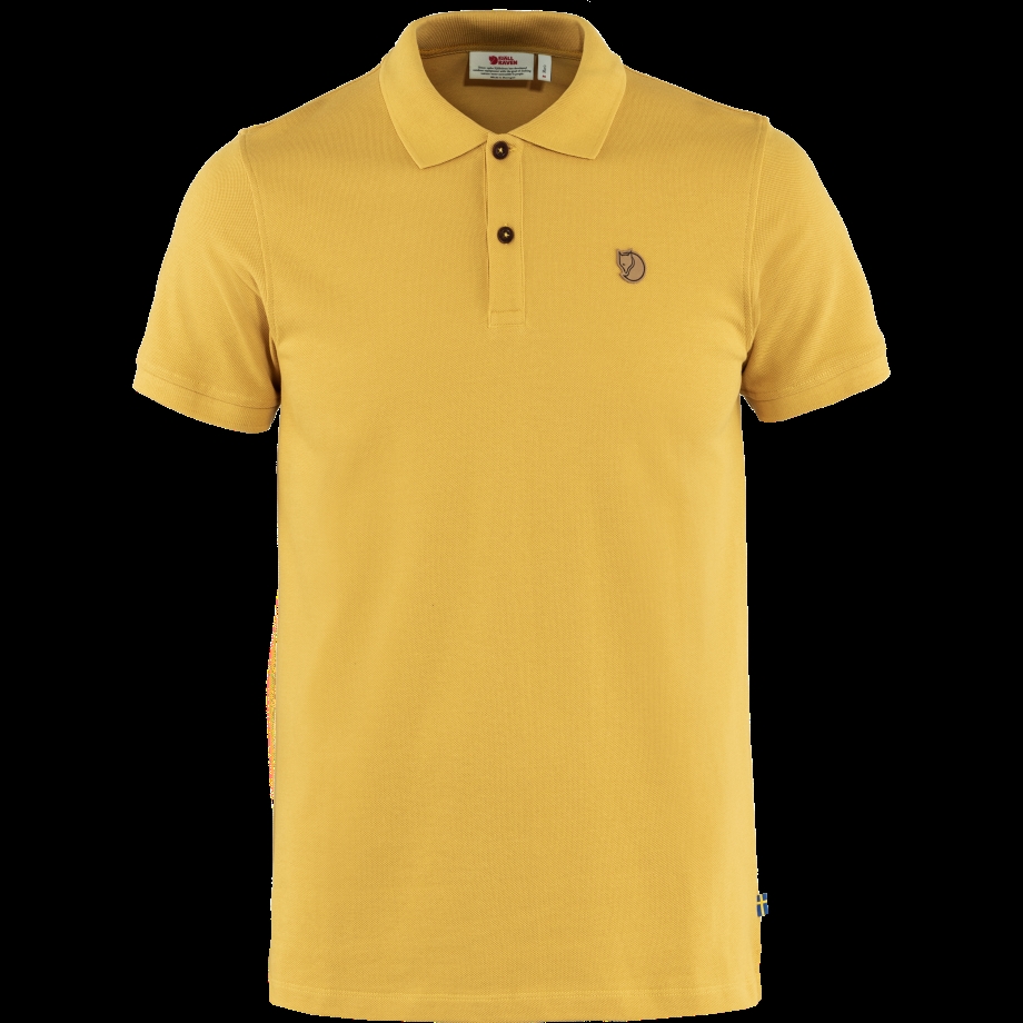 Övik Polo Shirt M Ochre Fjällräven Canada