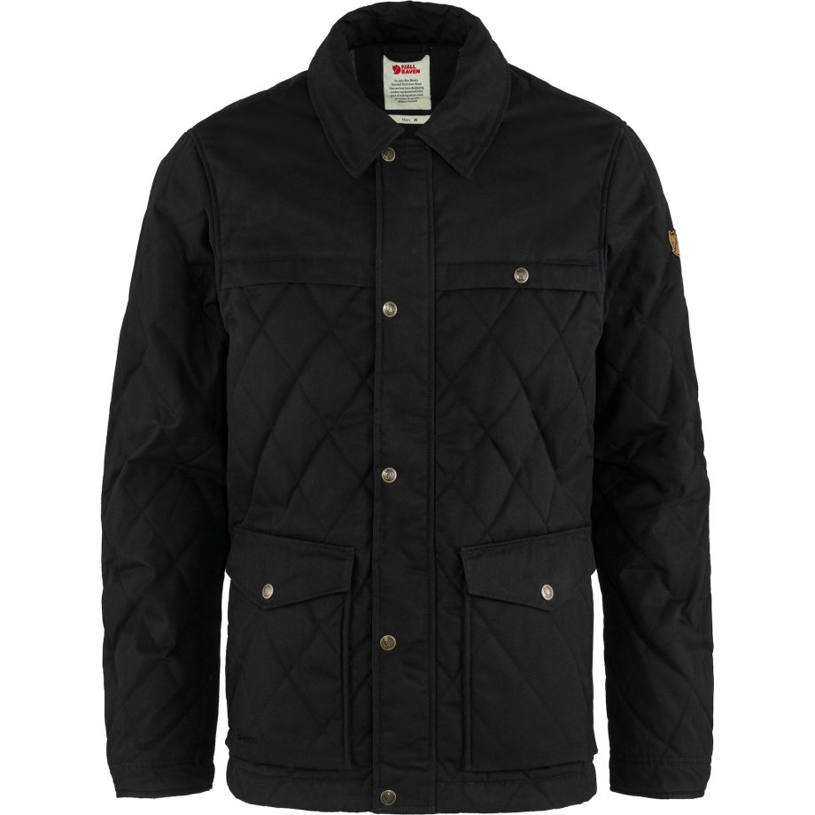 Black Fjällräven Canada Övik Wool Padded Jacket M