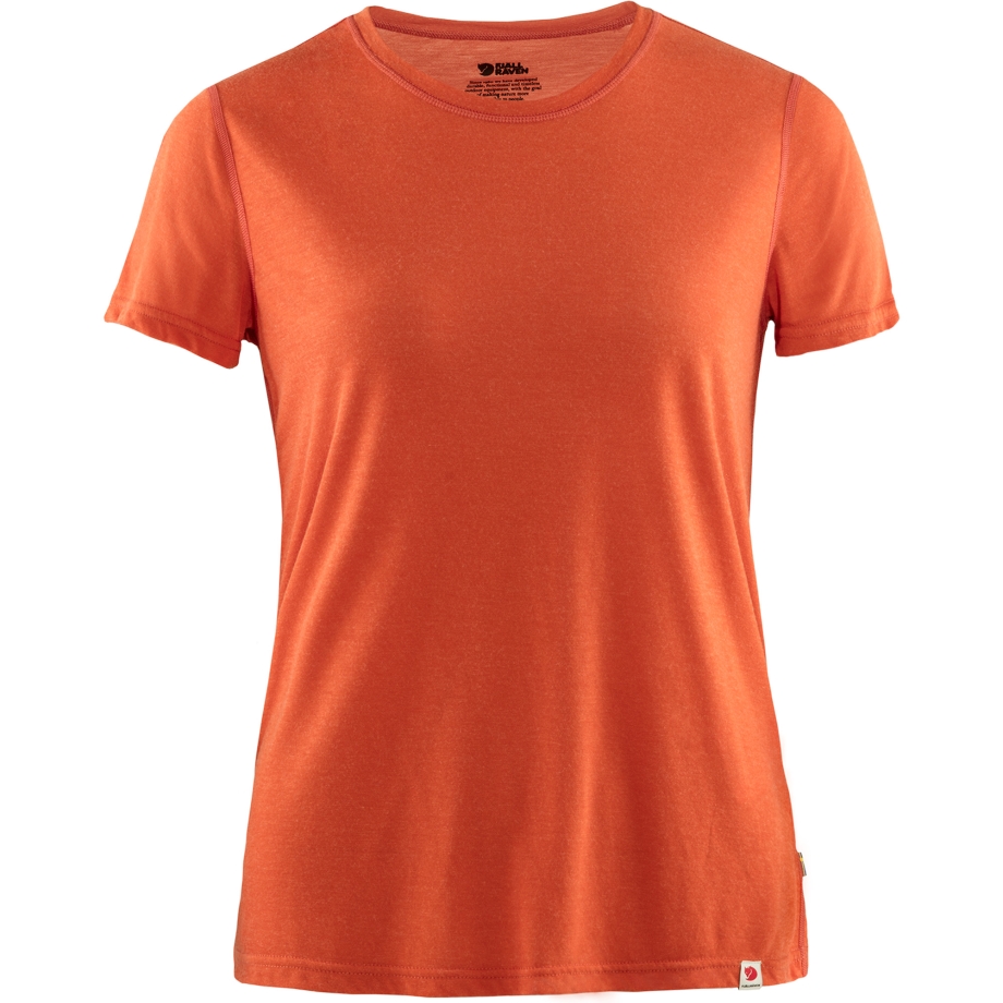 High Coast Lite T-Shirt W Rowan Red Fjällräven Canada Brand