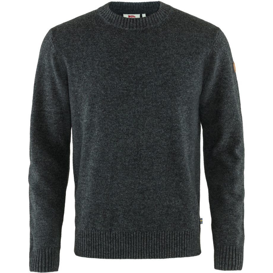 Fjällräven Canada Övik Round-Neck Sweater M Dark Grey