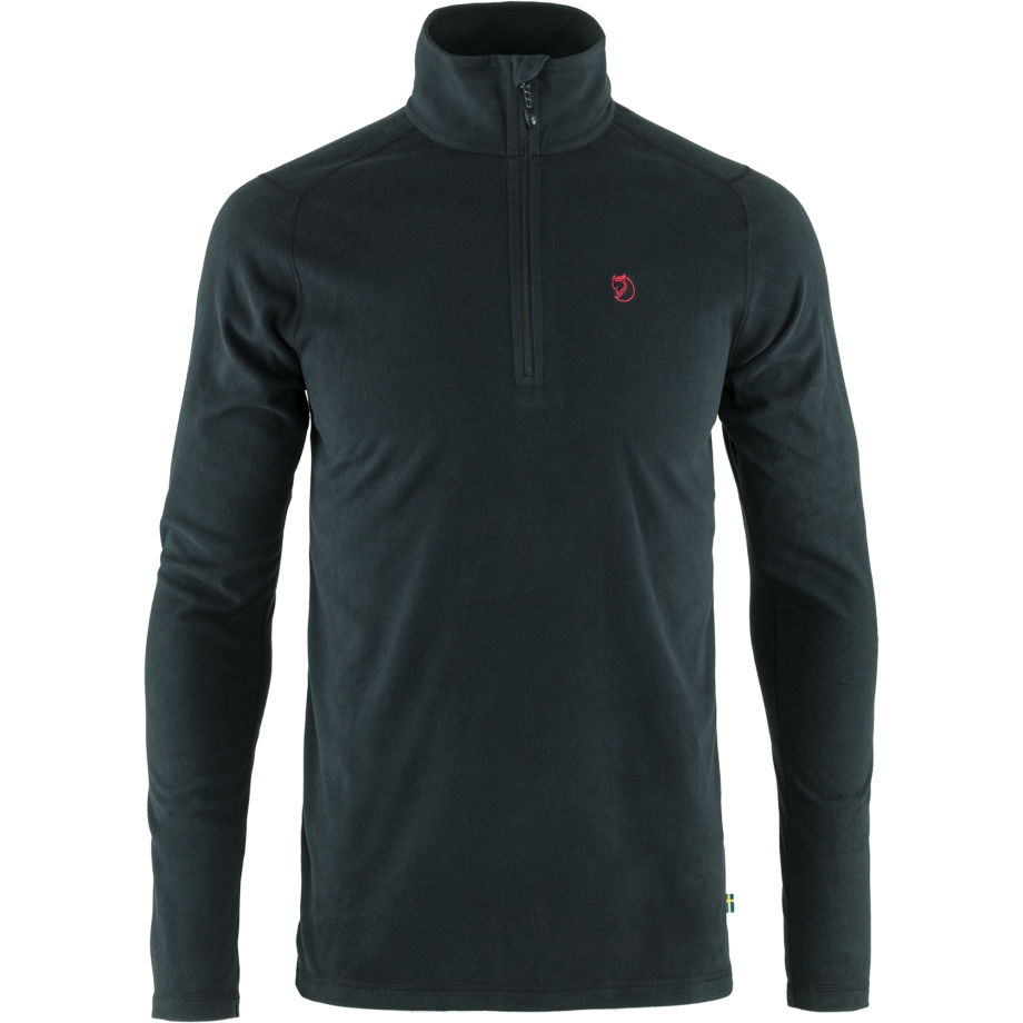 Black Fjällräven Canada Brand Pine Half Zip M