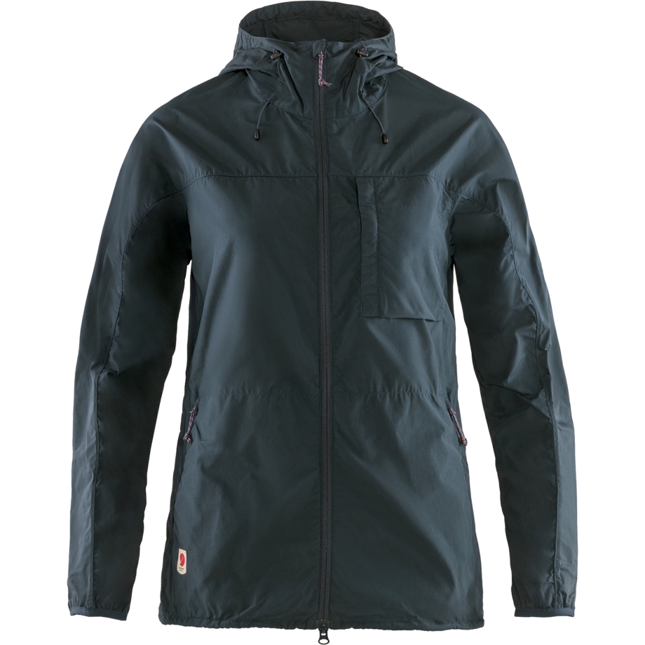 Navy High Coast Wind Jacket W Fjällräven Canada