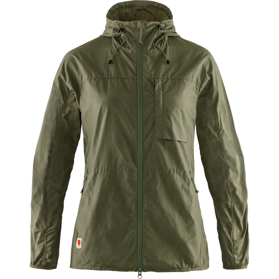 Fjällräven Canada Green High Coast Wind Jacket W