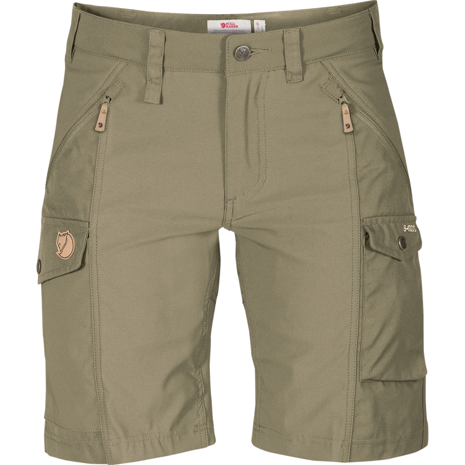 Nikka Shorts Curved W Light Olive Fjällräven Canada