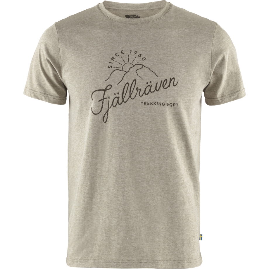 Fjällräven Canada Sunrise T-Shirt M Light Olive-Melange
