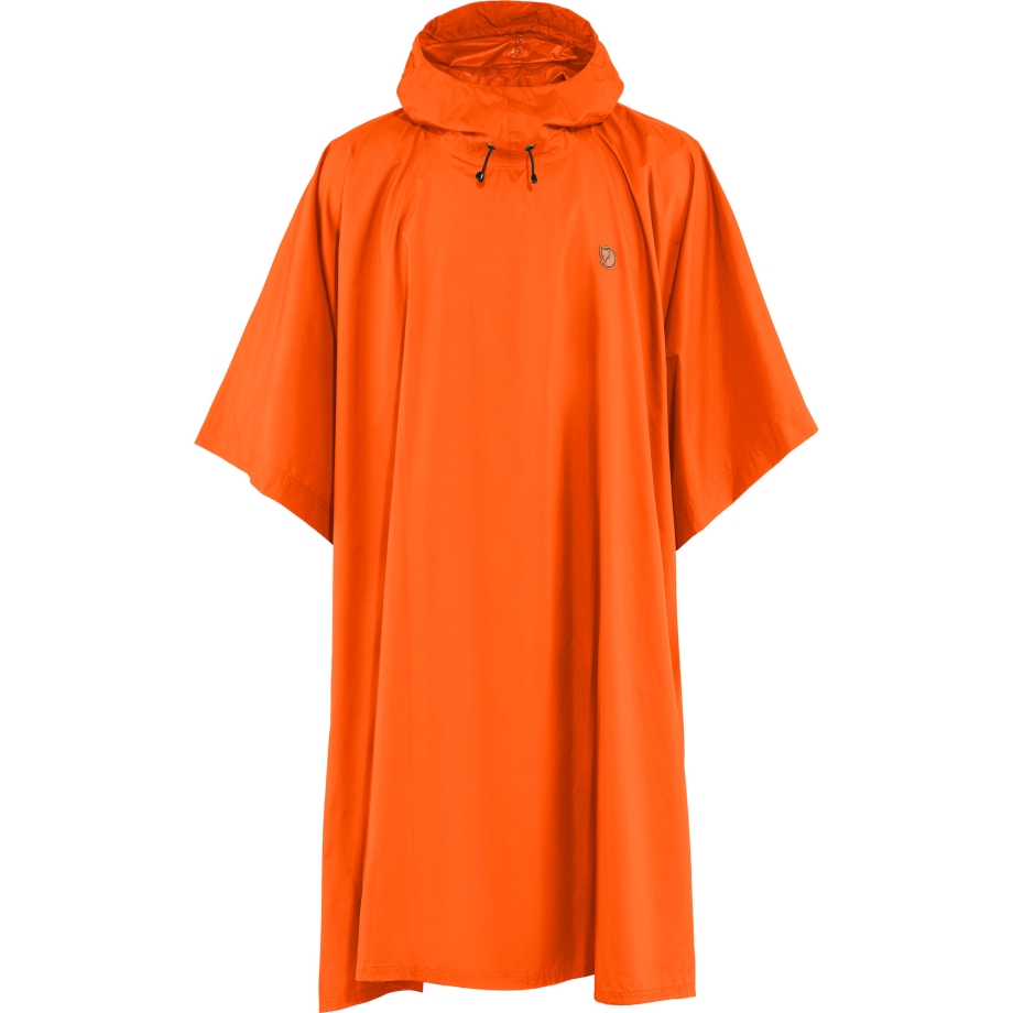 Safety Orange Poncho Fjällräven Canada