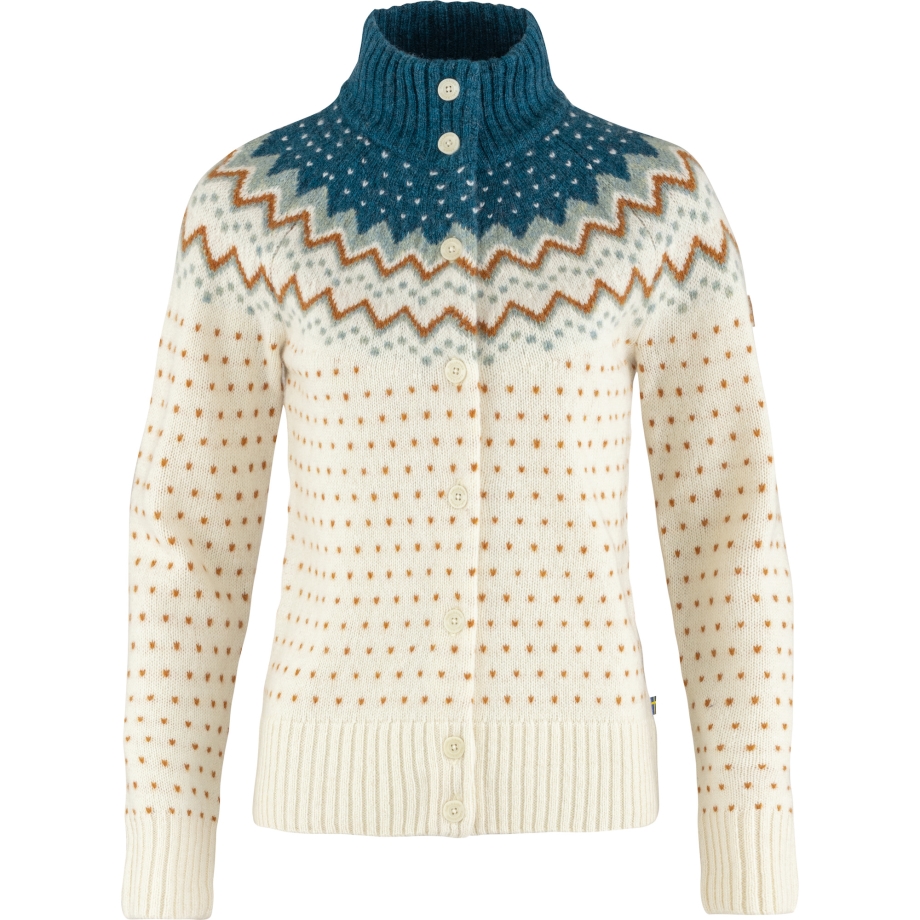 Fjällräven Canada Glacier Green Övik Knit Cardigan W