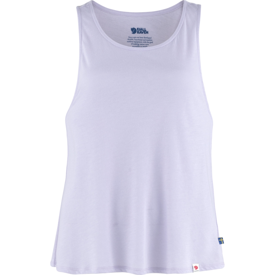 Fjällräven Canada Brand High Coast Loose Tank Top W Pastel Lavender