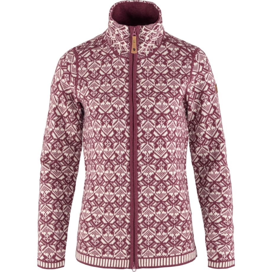 Mesa Purple Fjällräven Canada Snow Cardigan W