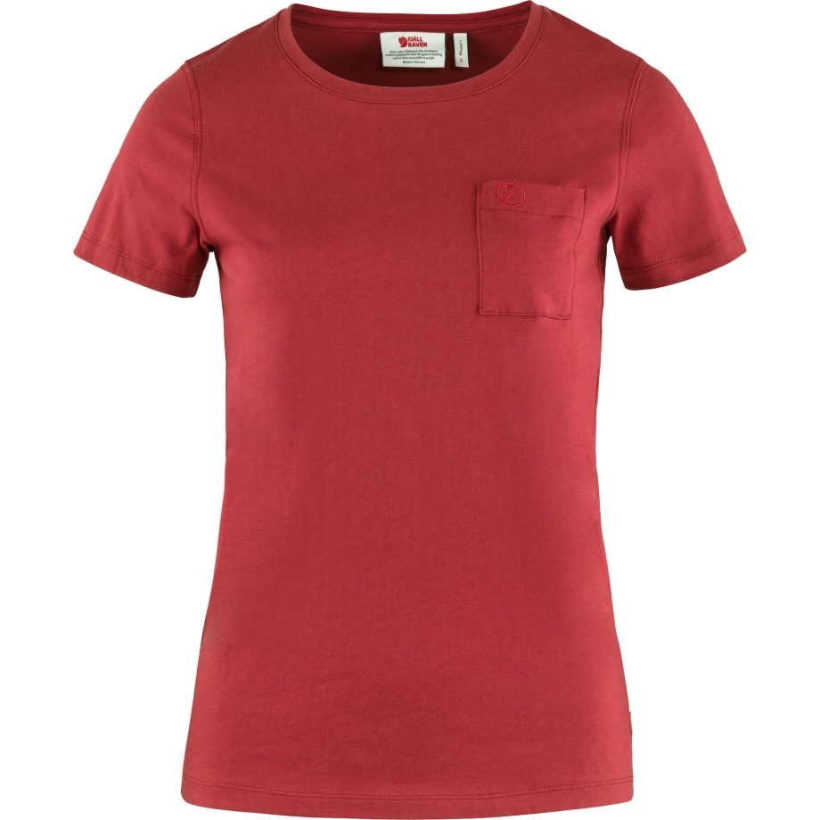 Övik T-Shirt W Raspberry Red Fjällräven Canada