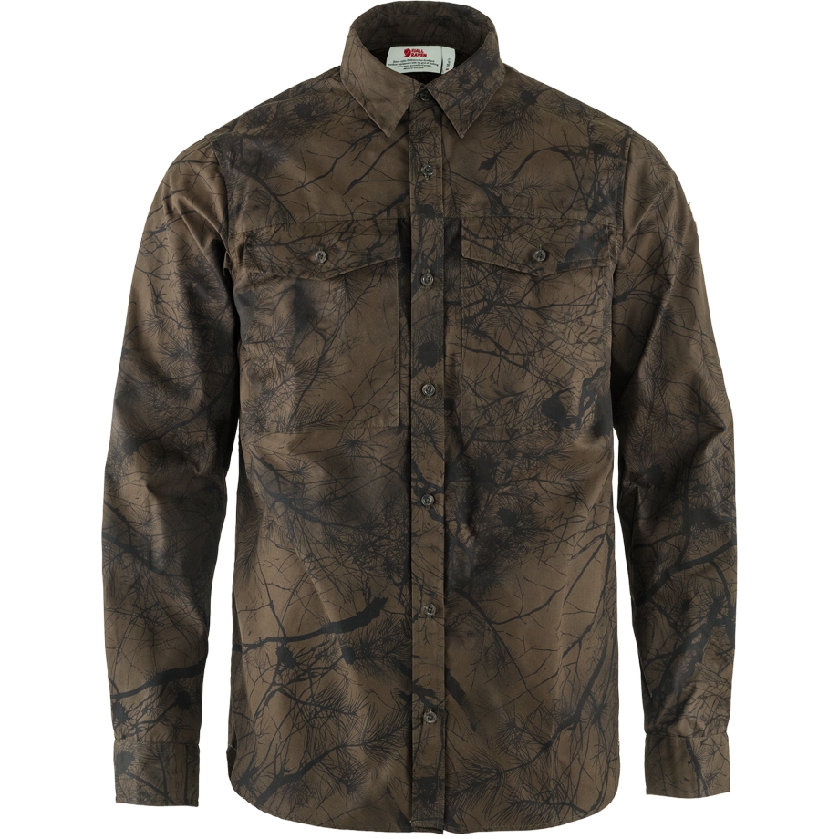 Värmland G-1000 Shirt M Fjällräven Canada Dark Olive Camo