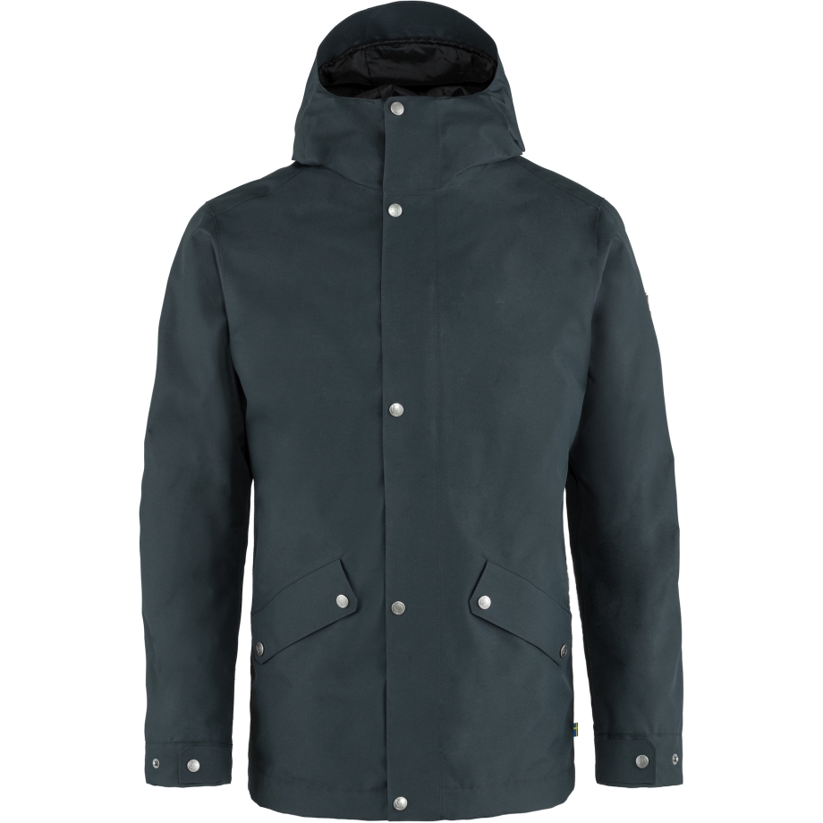Dark Navy Fjällräven Canada Brand Visby 3 In 1 Jacket M