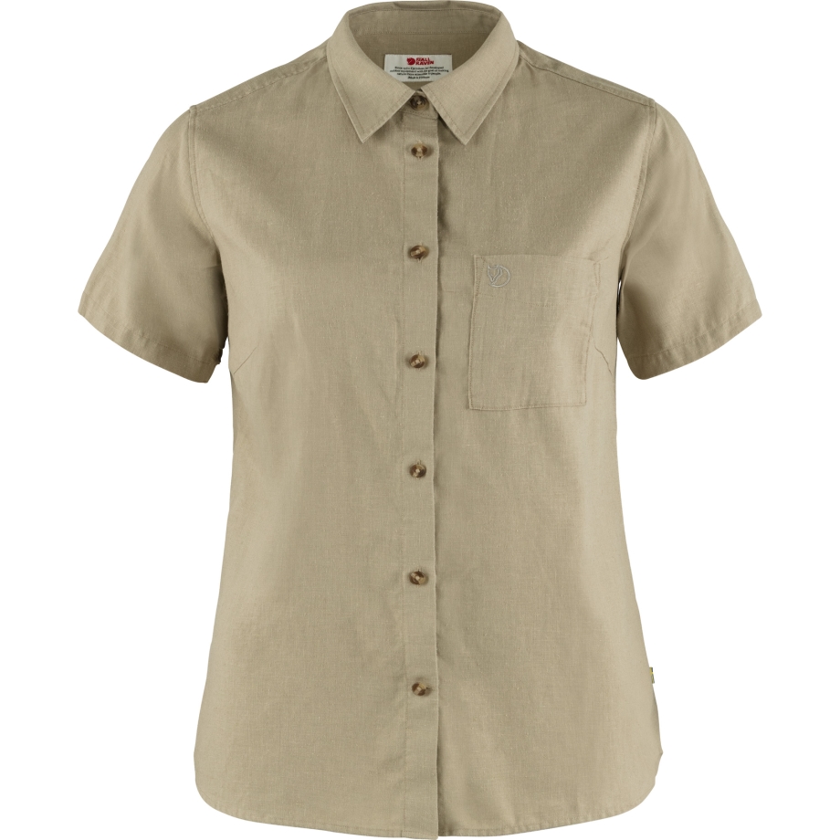 Sand Stone Övik Travel Shirt Ss W Fjällräven Canada