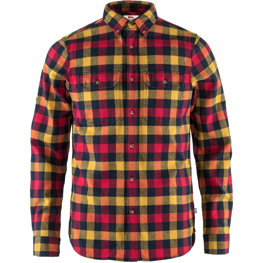 True Red Fjällräven Canada Skog Shirt M