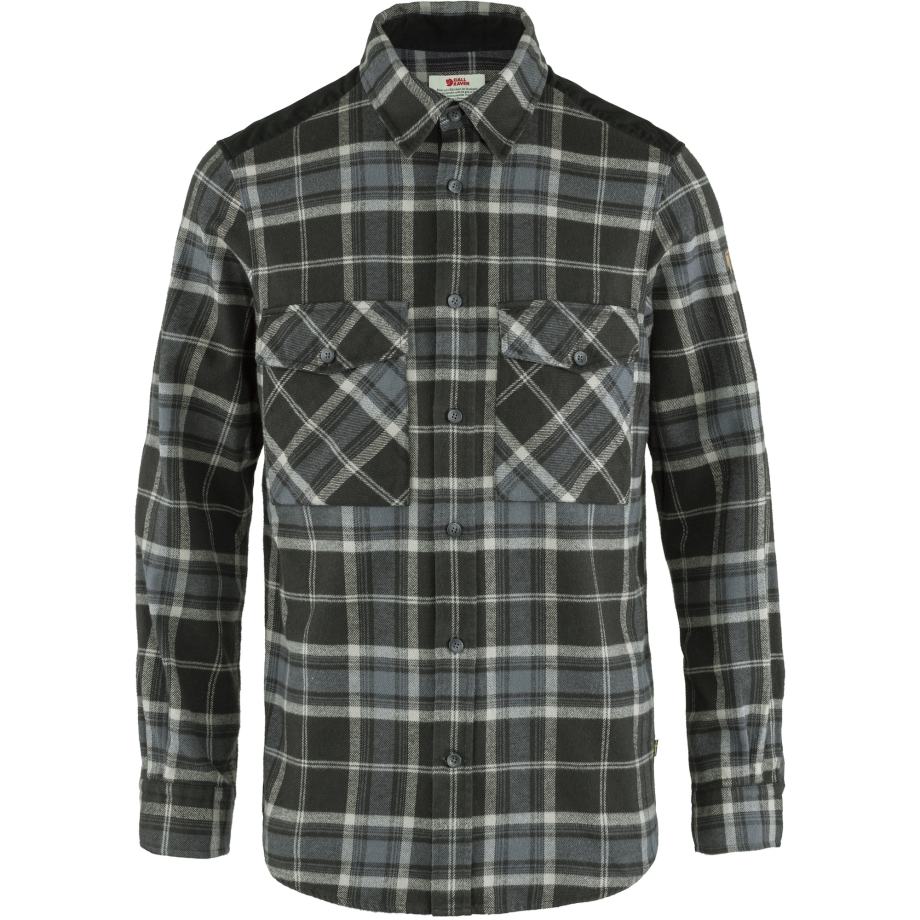 Fjällräven Canada Brand Övik Twill Shirt M Black-Fog