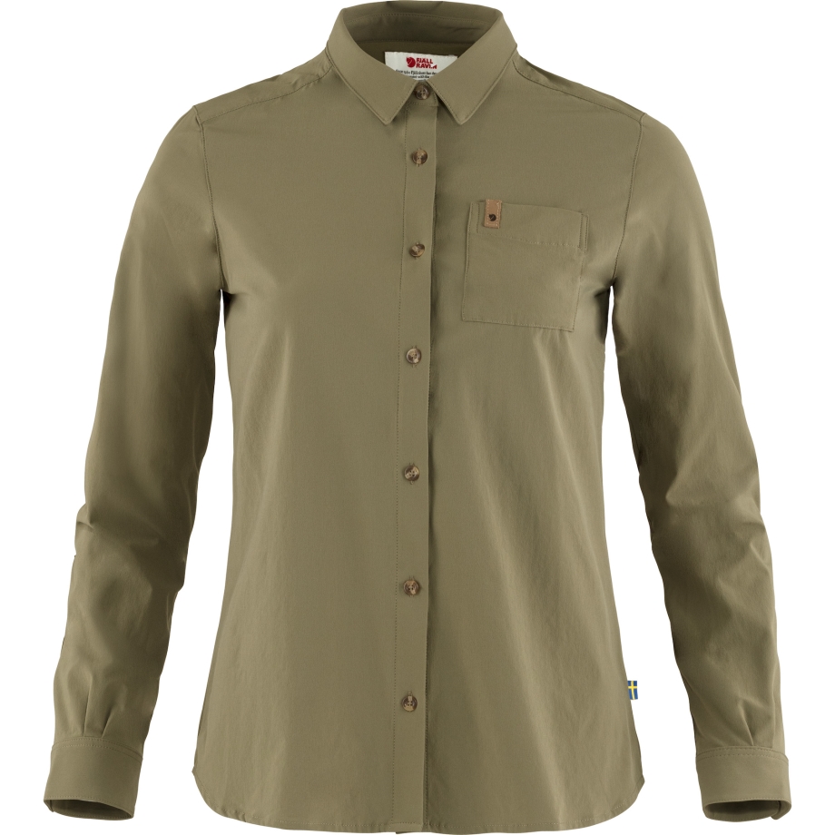Green Övik Lite Shirt Ls W Fjällräven Canada