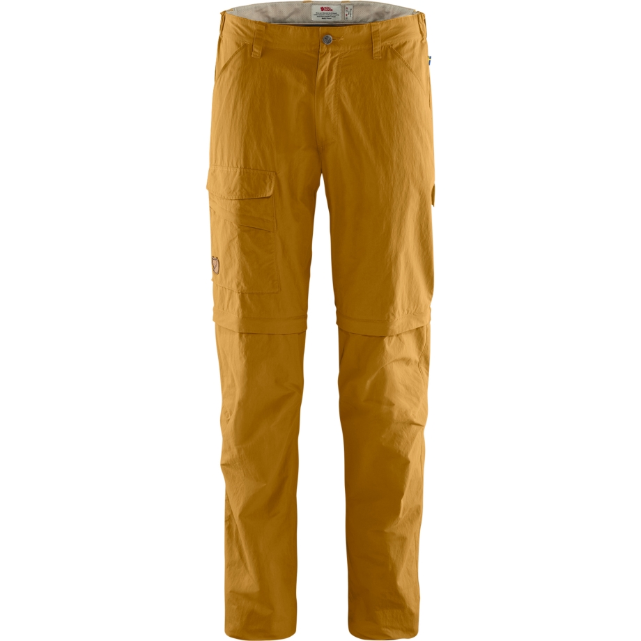 Ochre Fjällräven Canada Travellers Mt Zip-Off Trousers M