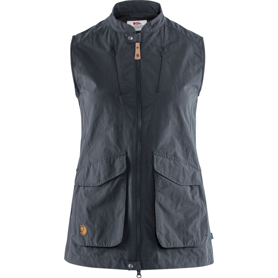 Travellers Mt Vest W Dark Navy Fjällräven Canada