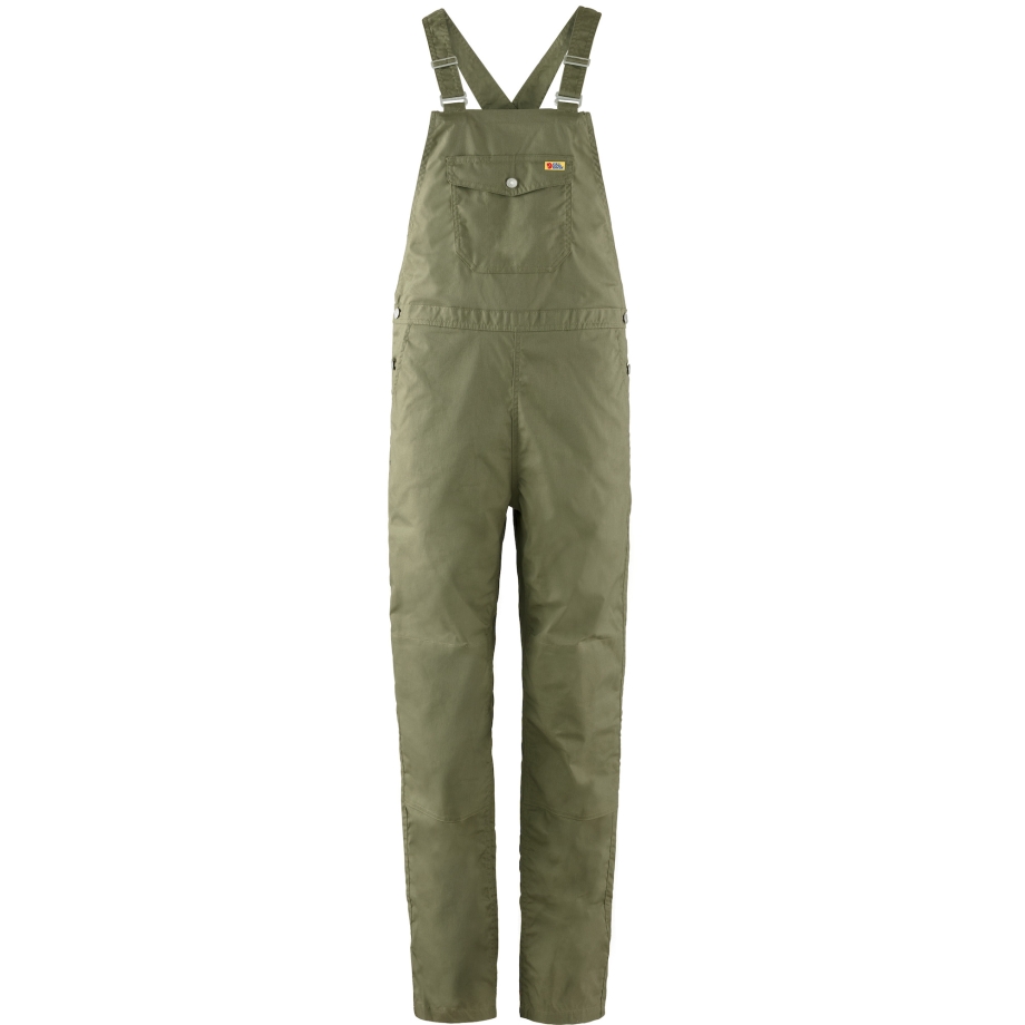 Green Vardag Dungaree Trousers W Fjällräven Canada
