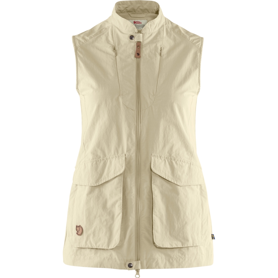 Fjällräven Canada Travellers Mt Vest W Light Beige