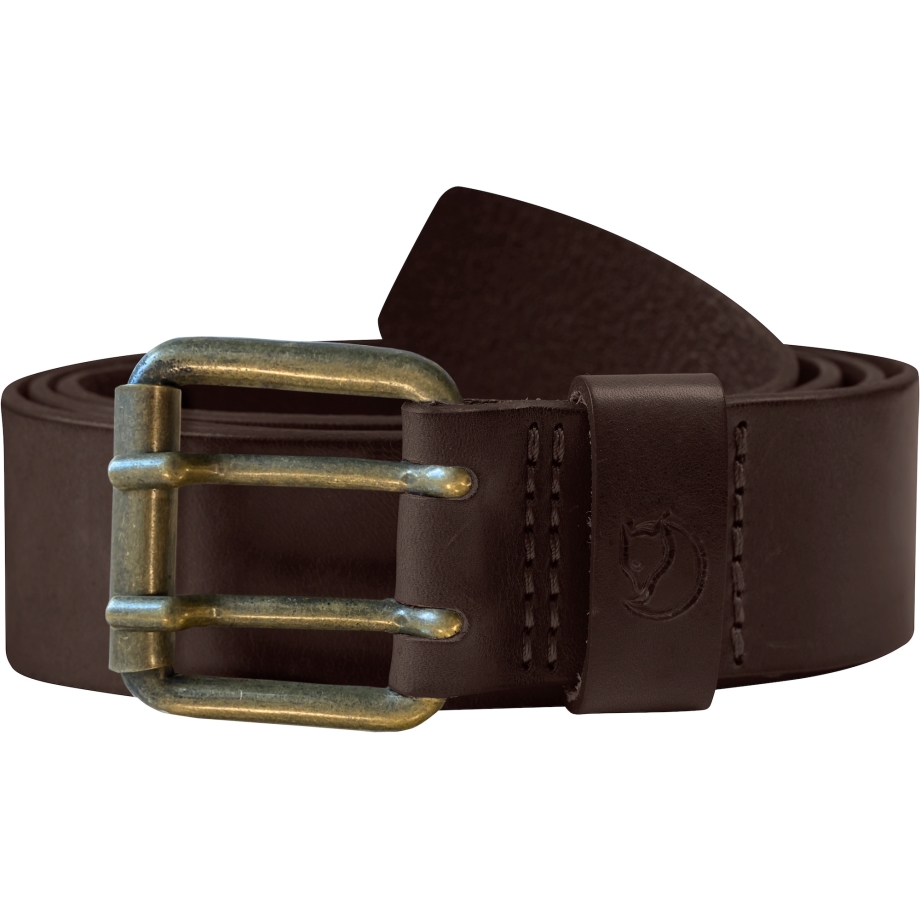 Fjällräven Canada Leather Brown Singi Two-Pin Belt