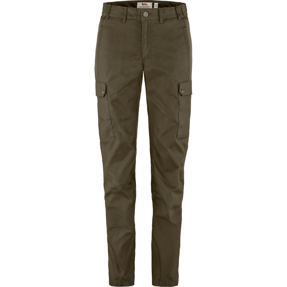 Dark Olive Stina Trousers W Fjällräven Canada
