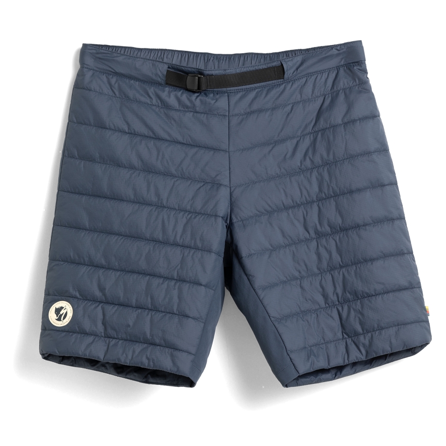 Navy Fjällräven Canada Brand S/F Thermo Shorts