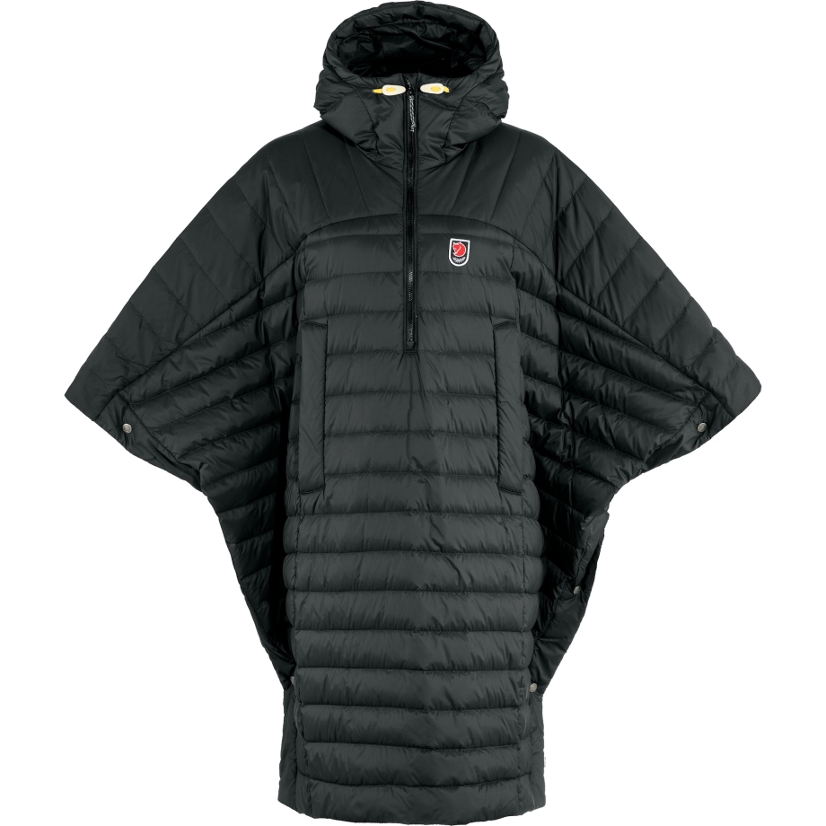 Expedition Down Poncho Black Fjällräven Canada