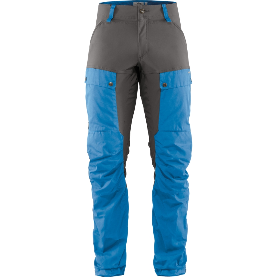UN Blue-Stone Grey Fjällräven Canada Keb Trousers M Long