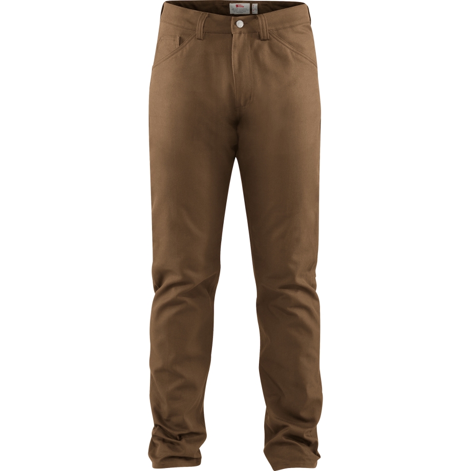 Fjällräven Canada Greenland Canvas Jeans M Long Dark Sand
