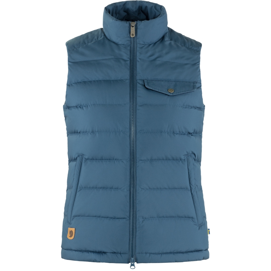 Fjällräven Canada Indigo Blue Greenland Down Liner Vest W