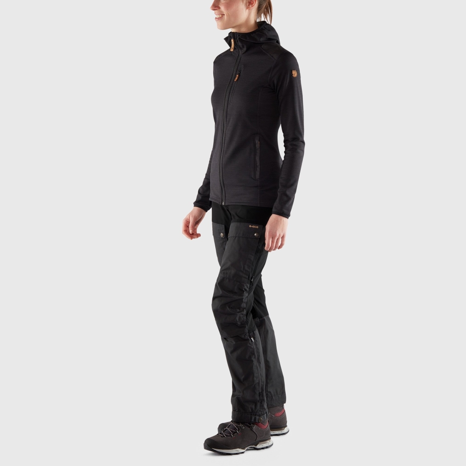 Fjällräven Canada Keb Trousers Curved W Short Basalt