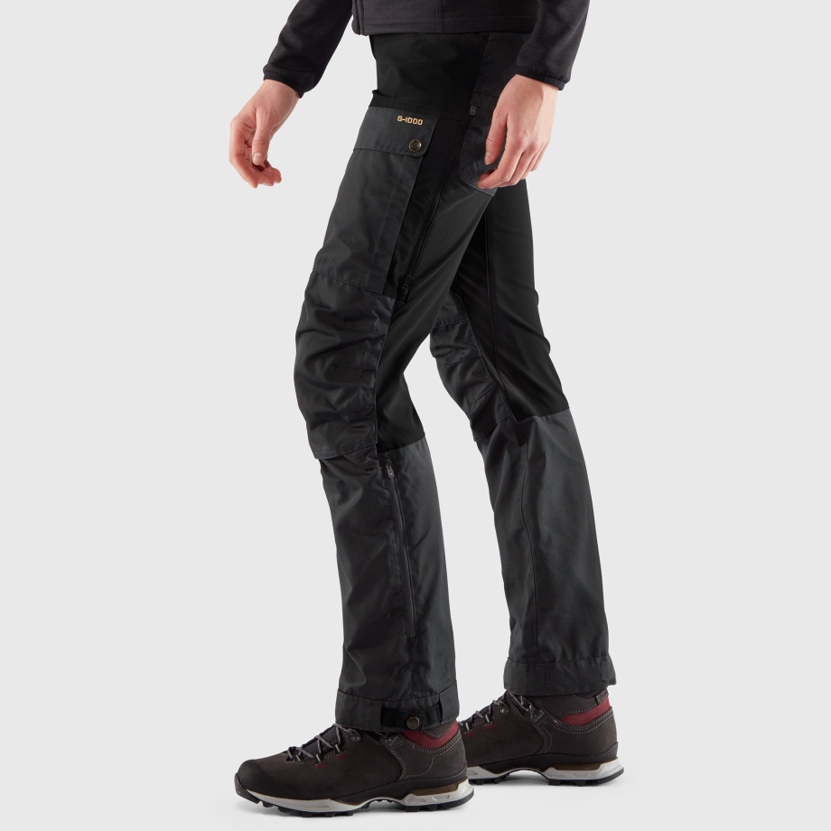 Fjällräven Canada Keb Trousers Curved W Short Basalt