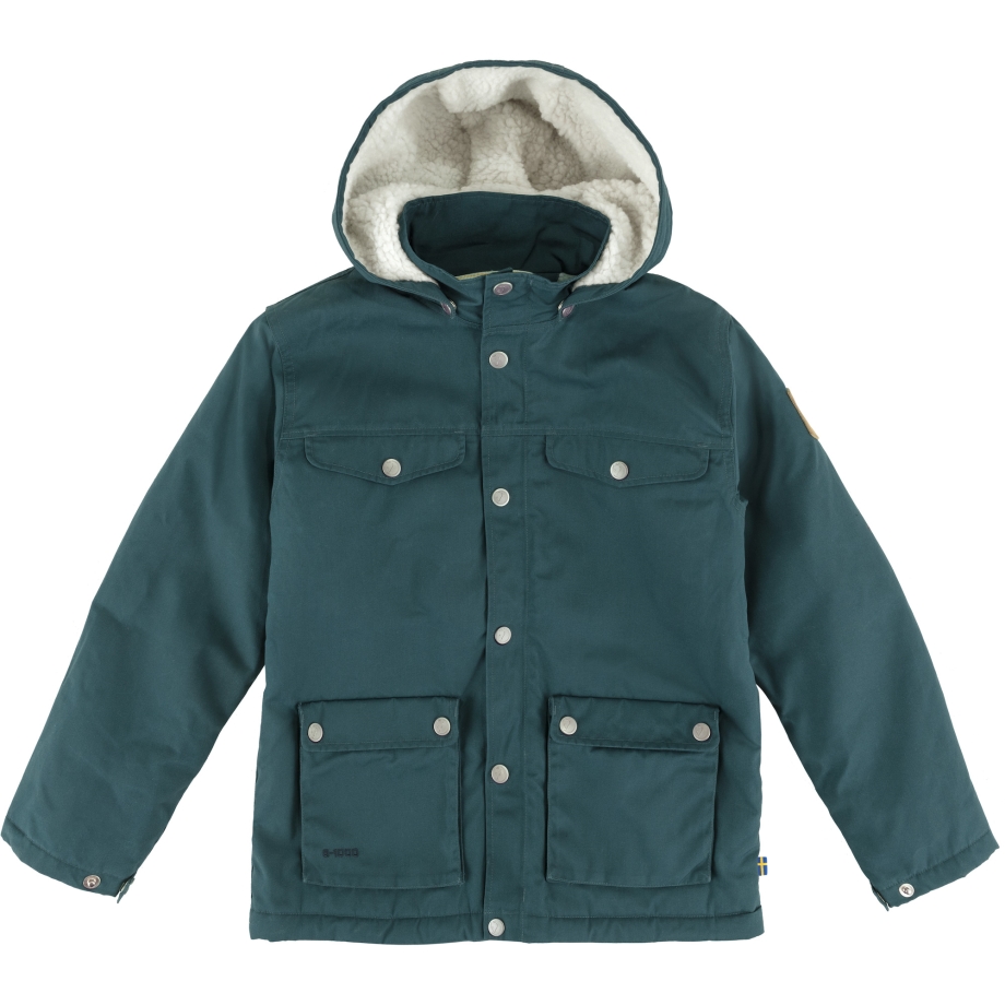 Mountain Blue Fjällräven Canada Kids Greenland Winter Jacket