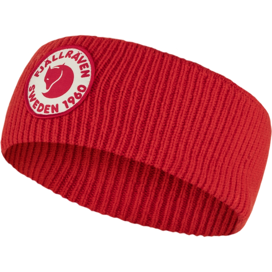 True Red Fjällräven Canada Brand 1960 Logo Headband