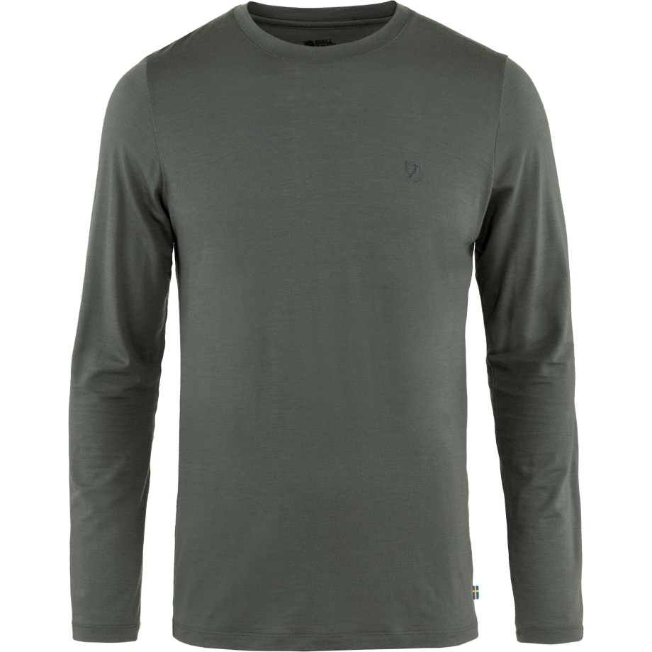 Basalt Abisko Wool Ls M Fjällräven Canada
